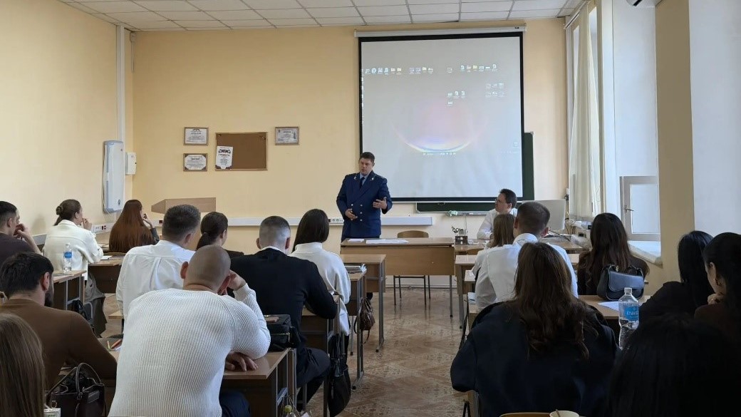 Совместное практическое занятие с начальником отдела прокуратуры Республики Крым