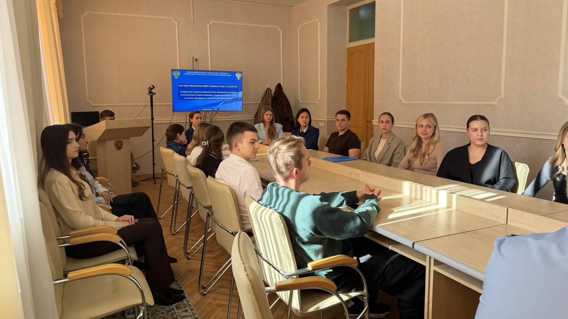 Выступление участников семинара